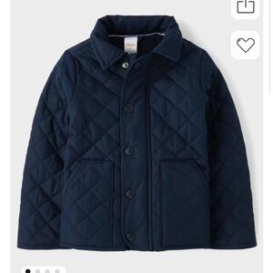 Gymboree Navy Boys Quilted Jacket